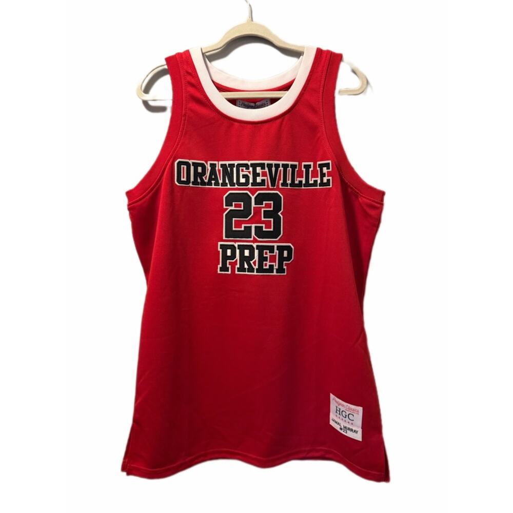 Headgear Murray red high school basketball jersey 23